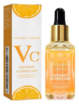 Sérum Visage À La Vitamine C - Éclaircissant, Hydratant Et Anti-âge, Réduit Les Taches Brunes Et Les Ridules(1PCs)
