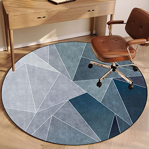 Tappetino rotondo per sedia da gioco, antiscivolo, protezione per pavimenti per sedie a rotelle, tappeto resistente per giochi e ufficio, facile da pulire, massima protezione