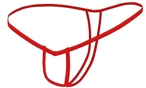 Sohimary 442 Mujer Mini String Tanga Abierto XS S M 34 36 38 40 Rojo