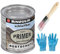 Rostprimer, Rostschutzgrundierung, Autogrundierung mit eingebautem Haftgrund Farbe: grau inkl. Pinsel von E-Com24 zum Auftragen 125 ml