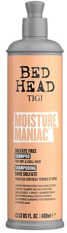 Tigi Bed Head Moisture Maniac Shampoo 400ml - shampoo per capelli secchi e spenti