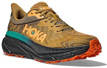 HOKA ONE ONE Challenger 7 Herren-Sneaker, Honig/Schwarz, 47 EU