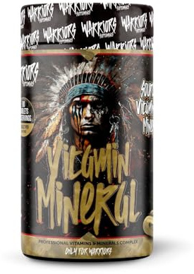Warrior | VITAMIN&MINERAL 90 Cápsulas | Complejo Vitamínico y Mineral | 1 cápsula al día