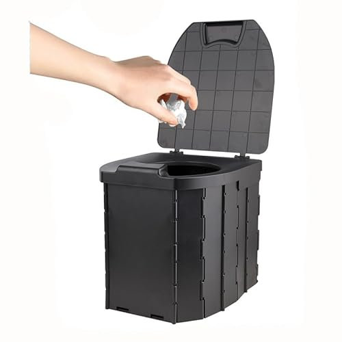 MyNvy WC Portatile WC Portatile Adulti, Toilette Portatile di Grandi Dimension Pieghevolei, WC Chimico Portatile(Color:a,Size:)