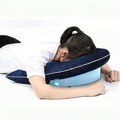 Almohada boca abajo para dormir después de la cirugía de los ojos, almohada de retina para vitrectomía y recuperación de desprendimiento de retina, almohada portátil propensa para mayor comodidad y