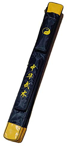 VNsdSD Custodia for Tai Chi, for Spada Multifunzionale for Armi Nera a Singolo e Doppio Strato in Tessuto Oxford con PU(Double Layer)