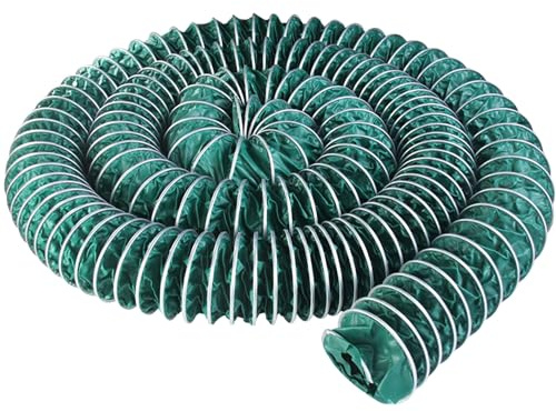 Manguera Flexible y Extensible para conductos, Manguera ignífuga para conductos de sopladores/Ventiladores de Aire/extractores, Manguera de ventilación para secadoras de Alta resis