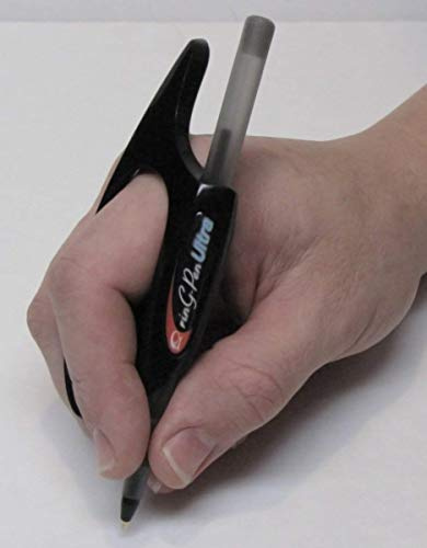 RinG-Pen Ultra Grip Supporto per strumenti di scrittura e arte (grande, nero)