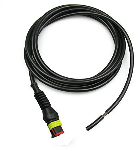 AMP Superseal Stecker Steckverbinder Buchse 2-polig komplett konfektioniert mit FLYY 2x1,00mm² Mantelleitung, Elektrik Industrie Sensor KFZ