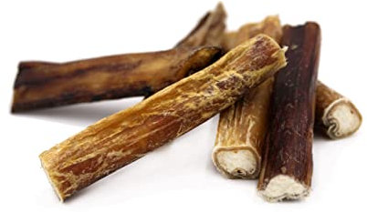 BREERs Getrocknete Ochsenziemer 12 cm für Hunde 10 Stück eigene deutsche Herstellung | Hundeleckerli Kaustange Hundesnack für große, kleine Hunde & Welpen | Kauartikel reinigt und stärkt das Gebiss