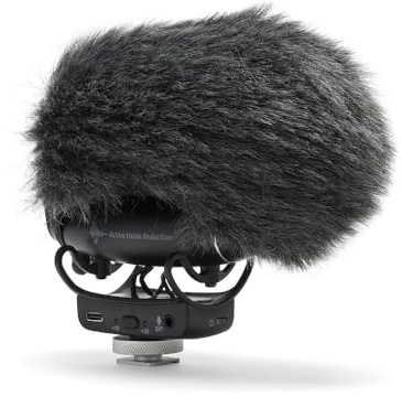 JOBY Wavo Plus Windjammer, Housse de Protection pour Wavo Plus, Micro Caméra Cravate sans Fil, Réduction de Bruit, pour Caméra Microphone, Vlogging, Vidéo