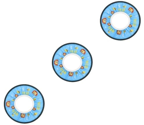 SAFIGLE 3pcs Adjustable Cartoon Shower Hat for Boy Girl Ear Protective Bathing Hat Shower Cap for Newborns and Caps Accessories
