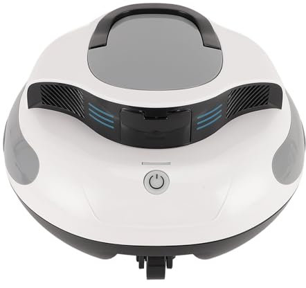 Cordless Robot Pool Cleaner, Self Parking Cordless Pool Robot Vacuum with 5000mAh Battery, Automatic Cleaning Robotic Pool Cleaner for Above Ground Pools Up to 1000ft² (GB Plug)