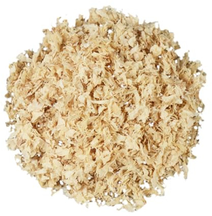 Happyyami Hamster Bedding Shavings Natural Pet Bedding Material Wood Chip Pad for Small Animals Nest Material Woodchips 500g