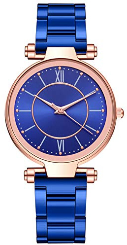 Klockor för äldre kvinnor armband analog armbandsur damklocka