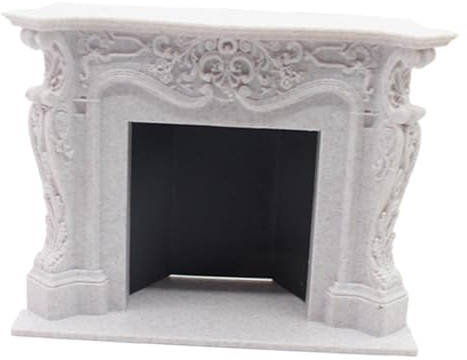 Mini cheminée pour maison de poupée 1/12 pour micro paysage, décor paysager