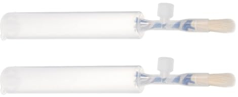 BAZEITFLOW Lot de 2 Outils de Pollinisation Manuelle en Plastique pour Légumes de Jardin Brosse de Pollinisation Polyvalente pour Tomates Aubergines et Concombres Outil Agricole pour