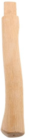 UKCOCO Poignée de Hache en Bois Fendu 36 Cm, Manche Rainuré Antidérapant pour Outils de Jardinage et Camping, Accessoire de Remplacement Robuste pour Fendeuse et Bûcheronnage, Poignée