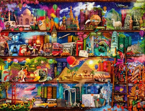 RAVENSBURGER PUZZLE 16685 - Welt der Bücher