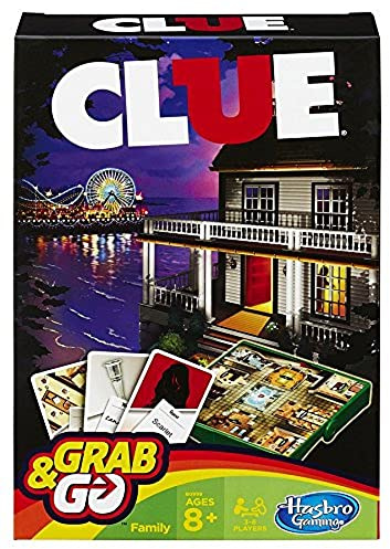 Hasbro Clue Grab & Go Game