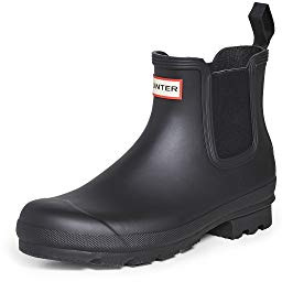 Hunter Original Kids Chelsea Boots Black, black, 4 UK Child