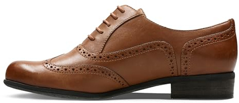 Clarks Hamble Oak Womens Dark Tan Lea, 7.5