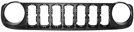 Griglia radiatore superiore nera, Compatibile con JEEP RENEGADE dal 01/2014 al 04/2018
