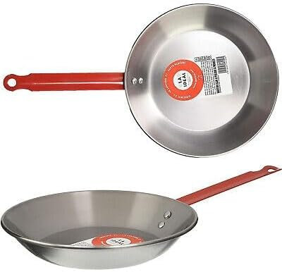 Generico padella in ferro per spaghetti all'assassina cm 36