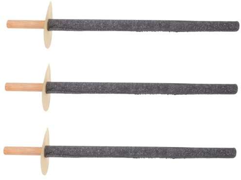 Toyvian 3pièces Lot De Torches De Jardin Extérieur Avec Piquet Pour Décoration Patio Torches Portatives Pour Événements Plein Air