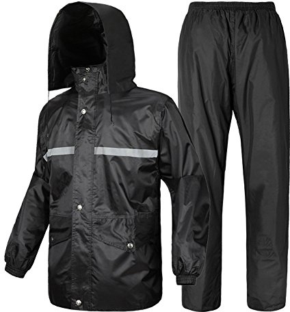Outdoor Peak raincoat rain poncho jacket pants Motorcycle raincoat set fishing Cycling rainsuit for men women