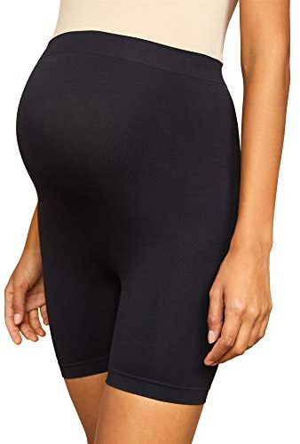Motherhood Maternity Women's Maternity Plus Size Secret Fit Shaper Panty Underwear, black, 2X