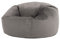 Icon Kingston Sitzsack Samt, Dunkelgrau, Sitzsack Erwachsene mit Füllung, Bean Bag, Samt Sessel, Lounge Sessel, Lounge Stuhl, Schlafzimmer, Wohnzimmer, Wohnzimmer Möbel