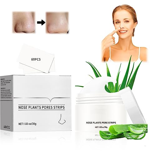 Maschera Punti Neri Rimozione, Blackhead Remover, Cerotti Strisce Naso, Crema per pulizia profonda