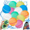 12 Piezas Globos Agua Reutilizables,globos de agua de llenado rápido CNMTCCO, bolas de chapoteo magnéticas de cierre automático, para niños, adultos, playa, fiesta en la piscina