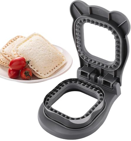 Sandwich Cutter - Decruster Smörgåsficka | Uncrustable Sandwich Maker, Hushåll DIY Square Sanďwich Cutter, Rostfritt Stål Bröd Cutte, Hamburgare, Biffar.