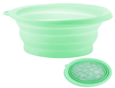 Face Bowl - Reusable Silicone Cooling Cold Mold, Foldable Basin for Women Men Beauty Skin Care Home Camping Bath SPA