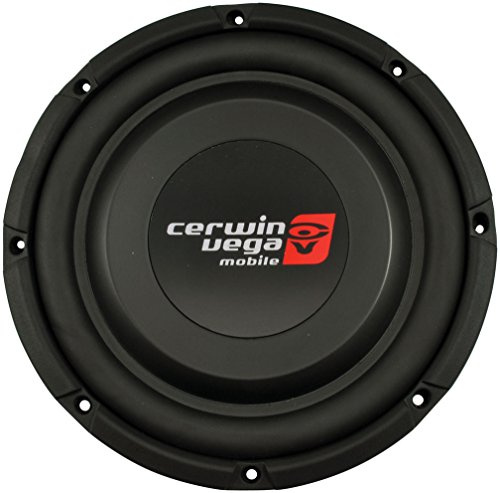 Cerwin Vega VPS102D 10 2Ω 600W Max/300W RMSDual Voice Coil Shallow Subwoofer, Black