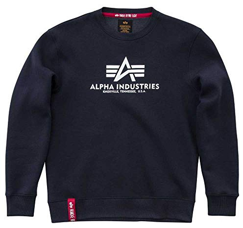 Alpha Industries herr Alpha Industries Basic Sweatshirt för män Tröja (1-pack)