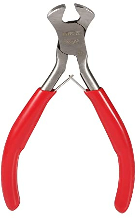 uxcell End Cutting Pliers 4 Inch Mini Precision End Nippers Wire Cutter Pliers Nail Puller Tool