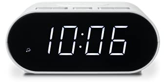 Roberts ORTUSCHARGE-WH FM RDS / Bluetooth / Wireless Charging Alarm Clock Radio - White