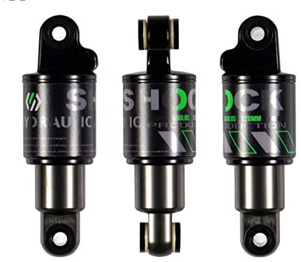 Chooee Fahrrad Stoßdämpfer hinten 120mm 125mm 150mm 165mm 185mm 190mm 200mm Mountainbike Dämpfer Hinterer Stoßdämpfer