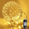 Gresonic 300LED 15M Lichterschlauch Aussen, Lichterkette mit Strom, Led Schlauch 8 Modi (Warmweiß, 300LED)