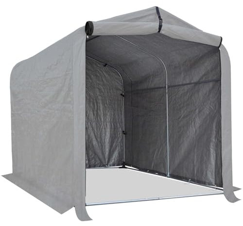 KAIDIDA Abri de Velo Exterieur : Protection Anti Pluie UV resistante Anti Vent pour Adultes familles dans abris de Jardin Garage pour Rangement velos et Moto 220x157x165 cm