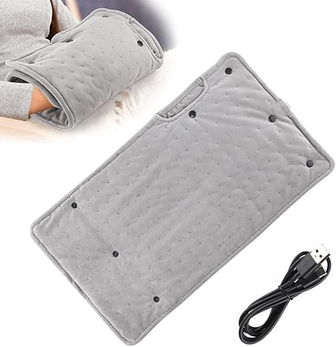 KQWVZ Heated Hand Warmers Pouch, scaldamani portatile, riscaldabile, borsa termica elettrica ricaricabile, utile come scaldamani e cuscino elettrico