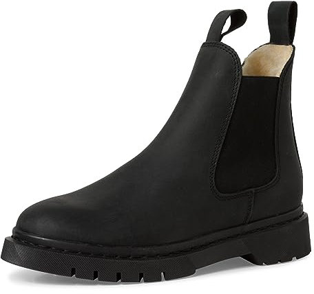 Tamaris Damen Stiefel Leder schwarz 38