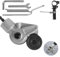 Electric Drill Plate - Metal Shear - Nibbler Drill Attachment Drill Shears, Multipurpose Electric Drill Shears Cutter,Double Cutting Head Sheet Safe for Metal Cutting (Upgraded - Universal)