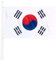 KliKil Große South-Korea-Flagge, 150 x 90 cm, mit 2 Metallösen für einfache Montage, langlebiger Druck, beständig gegen UV-Strahlen und leichten Wind, offizielle South-Korea-Flagge