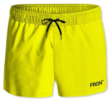FREEGUN Maillot de Bain Garçon Séchage Rapide, Short de Bain Enfant, Filet intérieur et Poches Latérales 12 ans/14 Ans