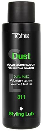 Tahe Styling Lab Polvo capilar voluminizador Dust 311 que aporta volumen instantáneo con Tecnología Dual Plex, 16 g