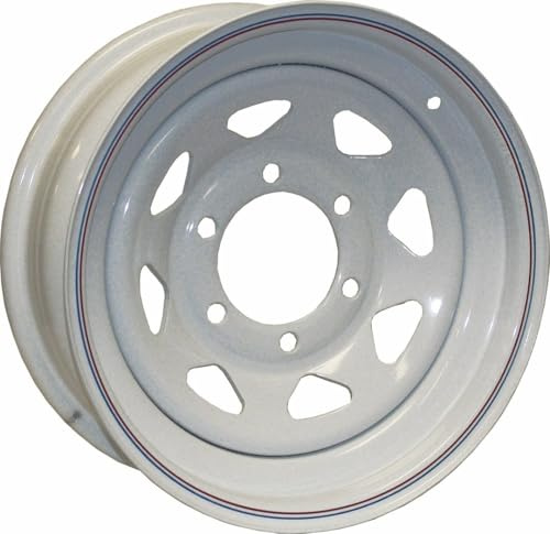 Americana Spoke Steel Wheel, 14X6 5H-4.5 Galvanized